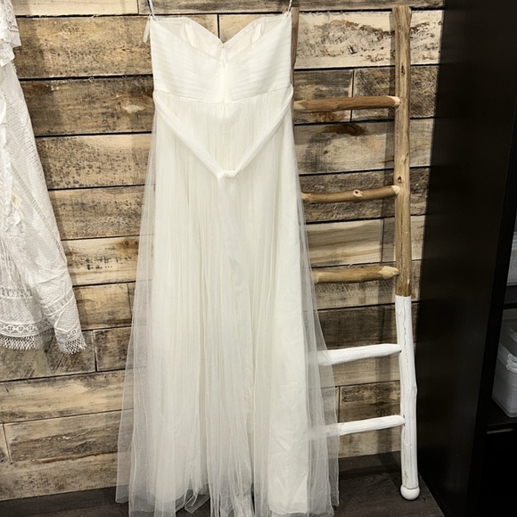 BHLDN Jenny Yoo Annabelle Tulle Wedding Dress Z407-1 - Picture 7 of 8